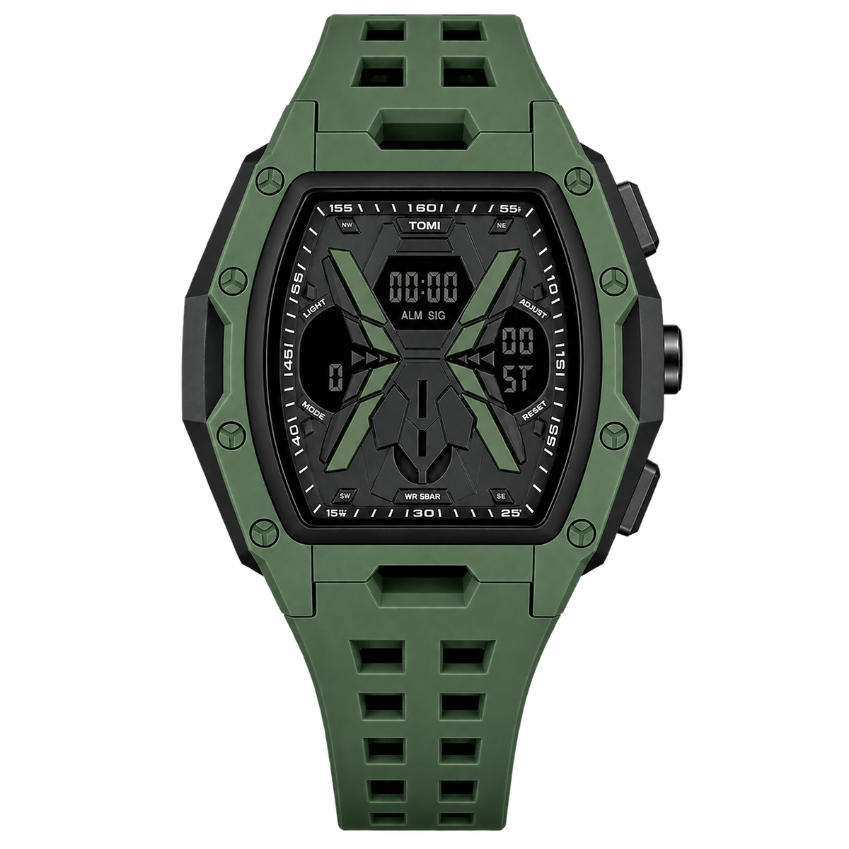 tomi-t219-digital-watch-green-front.webp
